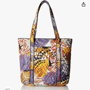 Bradley Women's Cotton Vera Tote - Painted Feathers
